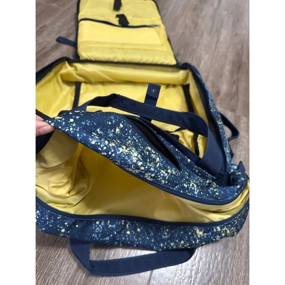 Under Armour Project Rock Gym Duffle Backpack Blue camouflage print - Picture 5 of 10